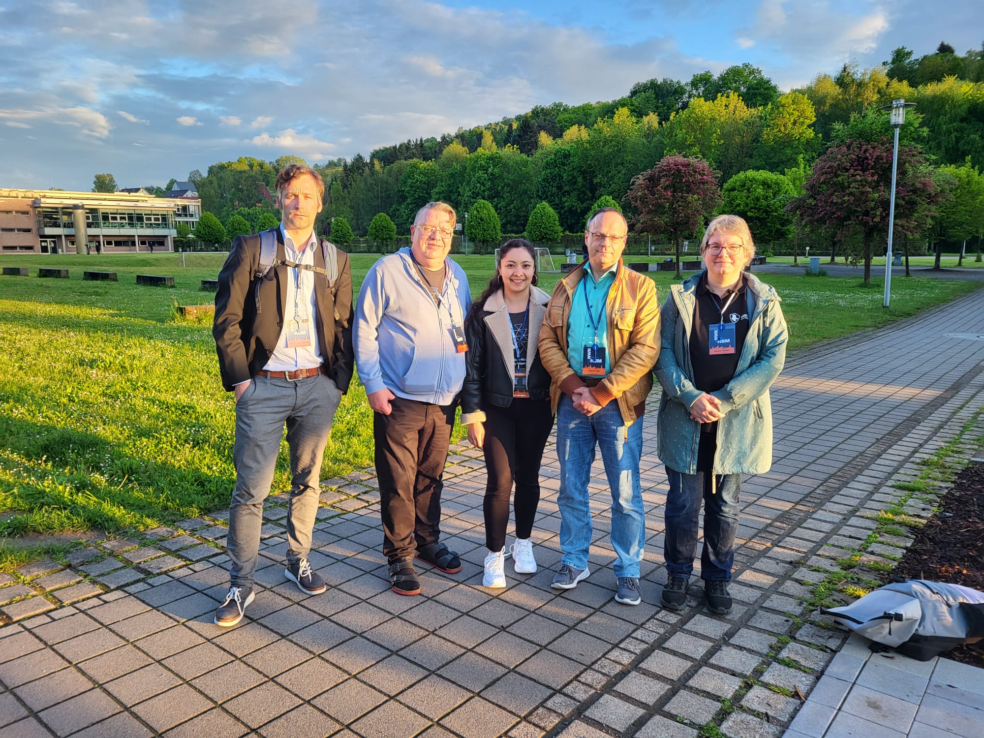 Teil des Hochschule Harz Teams; Foto: HS Harz